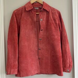 Vintage 100% Leather Suede Jacket